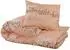 vidaXL Bettwäsche-Set Rosa 225x220 cm Baumwolle