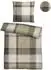 Biberna Feinbiber Bettwäsche 135x200 cm (80x80 cm) beige (523012)