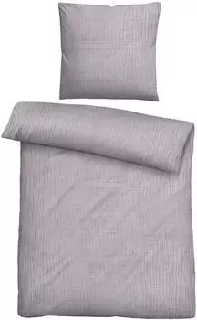 Biberna Musselin Bettw&auml;sche 155x220 cm (80x80 cm) flieder (516274)
