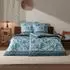 Estella Mako-Interlock-Jersey Bettwäsche Hera 155x220 cm (80x80 cm) blau (534229)