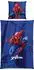 Herding Renforcé Bettwäsche Spiderman 135x200 cm (80x80 cm) blau-rot (530115)