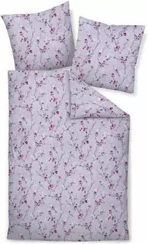 Janine Soft-Flanell Bettw&auml;sche 155x220 cm (80x80 cm) pink (532610)