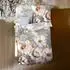 Kaeppel Mako-Satin Bettwäsche Fairy Garden 135x200 cm (80x80 cm) beige (533550)