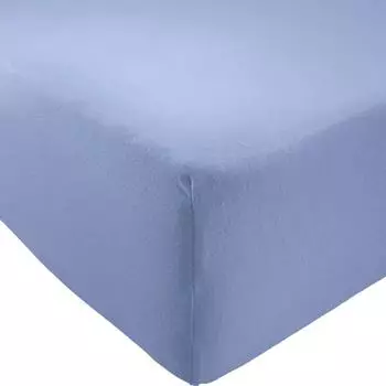REDBEST Single-Jersey-Spannbettlaken Pittsburgh 180x200 cm - 200x200 cm blau (514433)