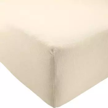 REDBEST Single-Jersey-Spannbettlaken Pittsburgh 180x200 cm - 200x200 cm natur (514403)