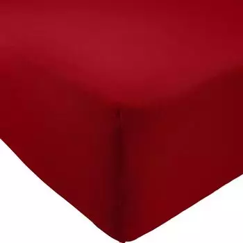 REDBEST Single-Jersey-Spannbettlaken Pittsburgh 90x190 cm - 100x200 cm bordeaux (514428)