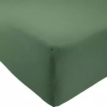 REDBEST Single-Jersey-Spannbettlaken Pittsburgh 90x190 cm - 100x200 cm oliv (514413)