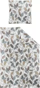 Irisette Edel-Feinbiber Bettw&auml;sche 135x200 cm (80x80 cm) jade (532052)