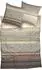 CASATEX Biber Bettwäsche Turi 135x200 cm (80x80 cm) beige-braun (531944)