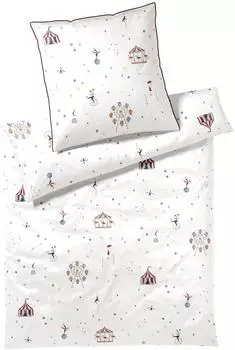 Elegante Mako-Satin Bettwäsche Variete 135x200 cm (80x80 cm) natur (533414)