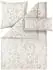Estella Mako-Satin Bettwäsche Wiebke + Gratis-Kissenbezug 40x80 cm 155x220 cm (40x80 cm + 80x80 cm) grün (534181)