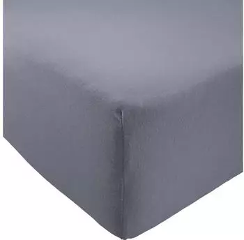 REDBEST Single-Jersey-Spannbettlaken Pittsburgh 140x200 cm - 160x200 cm grau (514423)