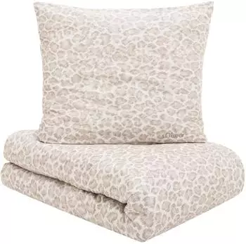 s.Oliver Mako-Satin/Flanell Bettwäsche 135x200 cm (80x80 cm) natur (532553)