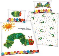 Babybettw&auml;sche "Die kleine Raupe Nimmersatt" mit tollem Motiv