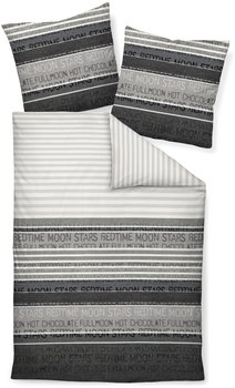 Janine Davos 6481 platin/graphit 200 x 220 cm + 2 x 80 x 80 cm