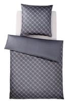 Joop! Bettw&auml;sche Cornflower Gradiant 4059-19 Stein - 155x220cm + 80x80cm