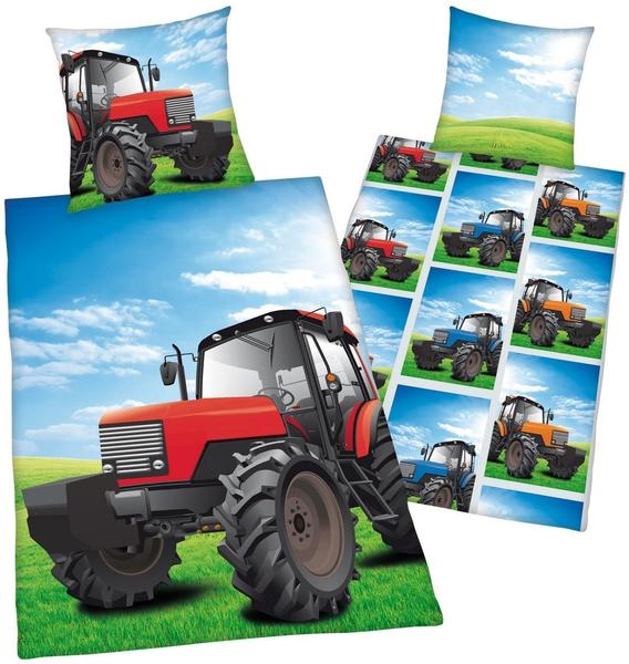 Herding Traktor 80x80+135x200cm (4451004050)