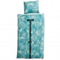 Snurk Pool Bettwäsche-Set wasserblau 155x220+80x80 cm