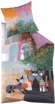 Rosina Wachtmeister Vita Familiare rose/bunt (155x220+80x80cm)