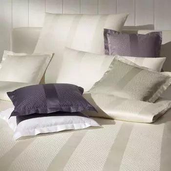 Elegante Metropolis weiß (155x220+80x80cm)