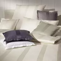 Elegante Bettw&auml;sche "Metropolis" 2 Stk. mit Streifen