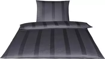 Elegante Metropolis steingrau (155x220+80x80cm)