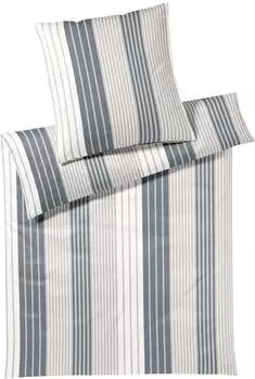 Elegante Bettw&auml;sche Range 3604-9 Anthra-Sand 80/80 135/200