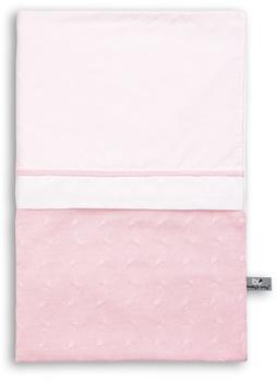 Baby's Only Bettbezug (100 x 135 cm) Zopf uni Baby rosa