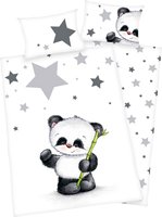 Baby Best Babybettw&auml;sche "Panda" mit niedlichem Motiv