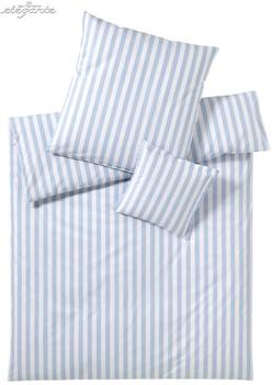Elegante 7022 - Lido Web-Perkal Bettw&auml;sche 220x240 + 2x 80x80 hellblau - 20