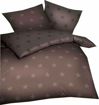 KAEPPEL Stars Feinbiber braun (135x200+80x80cm)