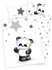 Herding Bettwäsche 100x135cm Flanell - Jana kleiner Panda