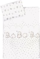 Julius Z&ouml;llner Kinderbettw&auml;sche "Igelchen, in 100x135cm passt in Babybetten von