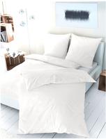 Primera Bettw&auml;sche "Uni Luxus-Satin in Gr. 135x200, 155x220 oder 200x200 cm" 2...