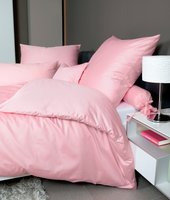 Janine Bettw&auml;sche "Colors Mako-Satin 100% Baumwolle" 2 Stk. feinf&auml;dige uni