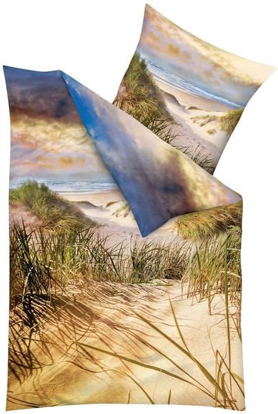 Kaeppel Bettwäsche »Dünen« mit einem Strand natur 1x 155x220 cm