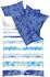 KAEPPEL kaeppel, Zoom mit Streifen, blau 1x 135x200 cm