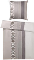 Joop! Bettw&auml;sche Ornament Stripes 4022-777 graphit