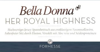 Formesse Bella Donna Jersey 200x220-220x240cm hellgrau