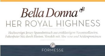 Formesse Bella Donna Jersey 90x190-100x220cm safran