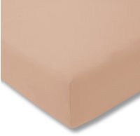 Estella Zwirnjersey Spannbetttuch 90x190 - 120x220 cm | sahara - braun