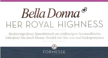 Formesse Bella Donna Jersey 120x200-130x220cm fuchsia