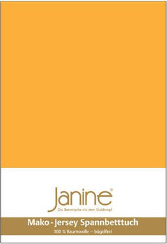 Janine 5007 Spannbetttuch 90x190-100x200cm sonnengelb
