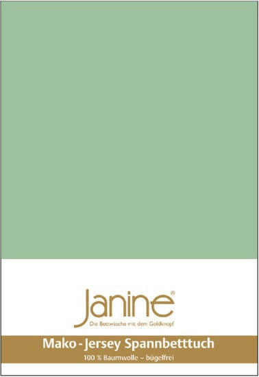 Janine 5007 Spannbetttuch 90x190-100x200cm lind