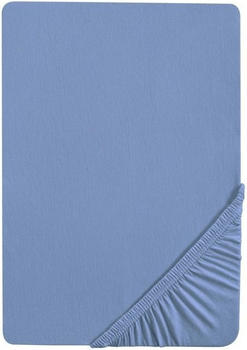 Biberna Jersey-Stretch (77144/256/087) 180x200-200x200cm blau