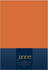 Janine Spannbetttuch Jersey 140x200-160x200cm 67 rost-orange