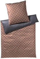 JOOP! Mako-Satin Bettw&auml;sche Cornflower Double I Gr&ouml;&szlig;e 40x80 135x200 cm I Farbe 7