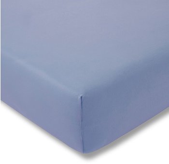 Estella Zwirn-Jersey-Spannbettlaken 180x190-200x220cm hellblau