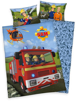 Herding Feuerwehrmann Sam Hubschrauber 40x60+100x135cm