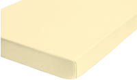 Biberna Spannbettlaken "THEA Baumwoll-Jersey mit Elasthan, 160 g/m&sup2;" Bettlaken f&uuml;r